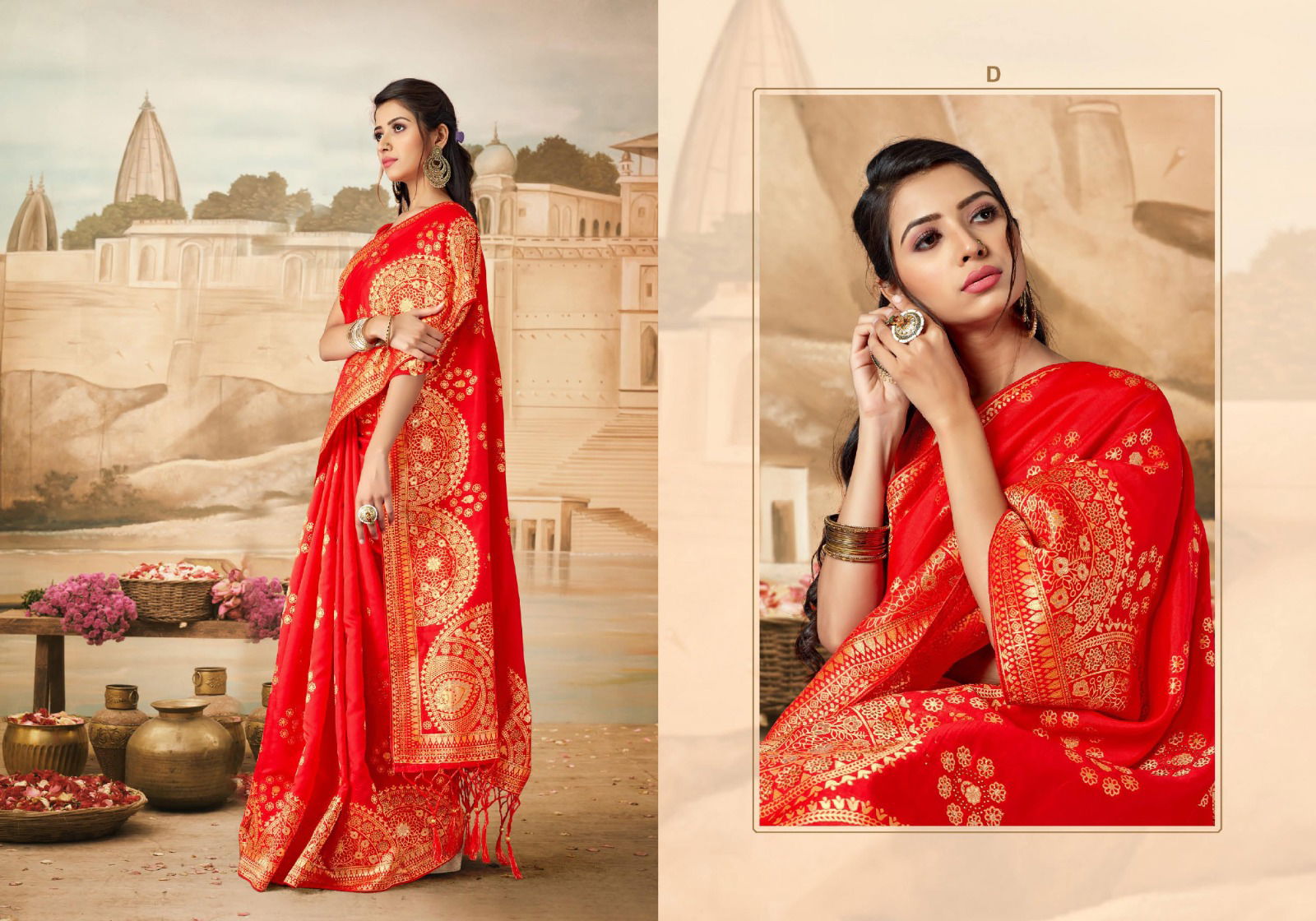 Ynf Regalia Silk Designer Party Wear Sarees Catalog
